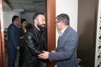 Yeni Malatyaspor´dan Ercan Dağdeviren´e hayırlı olsun ziyareti