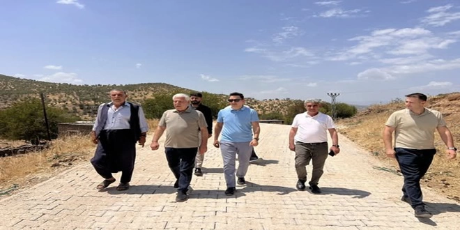 Dikyol Mahallesi’nde Yol Çalışmaları Tamamlandı: Çermik Belediye Başkanı Karamehmetoğlu ve Kaymakam Karataş Yerinde İncelemede Bulundu