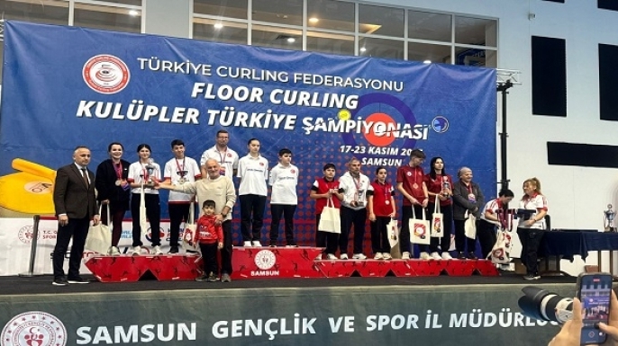 Floor Curling Türkiye Şampiyonası’nda Diyarbakır rüzgarı esti