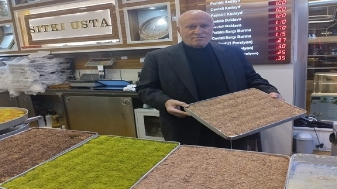 Kadayıfçı Sıtkı Usta'dan Bayram Mesajı