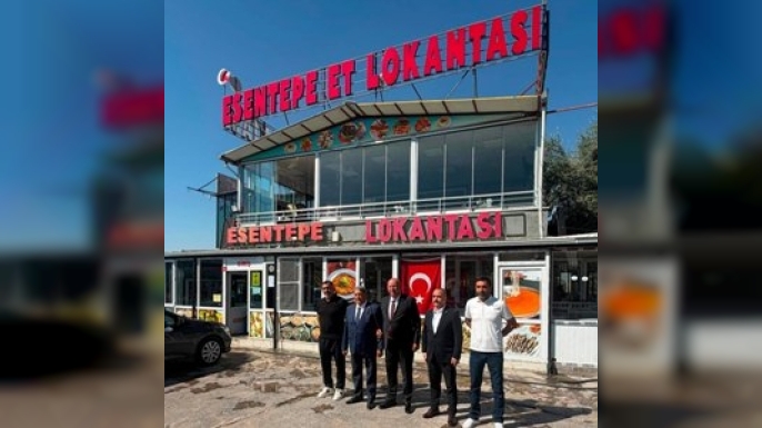 MHP Heyetinden Ergani'deki Esentepe Lokantası'na Ziyaret