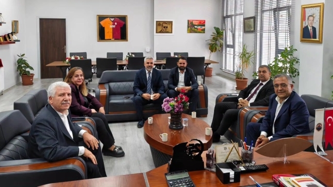 YENİ PARTİ HEYETİNDEN ÇERMİK BELEDİYESİ’NE ZİYARET