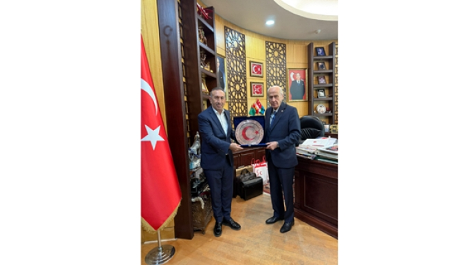 Bedirhan Akyol’dan Bahçeli’ye Ziyaret