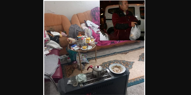 ‘Derman Baba’ Emekli Öğretmene Yardım Eli Uzattı