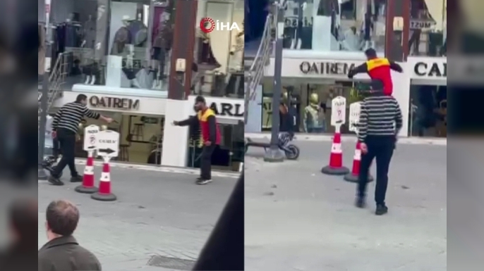 Güngören’de dehşet anları kamerada