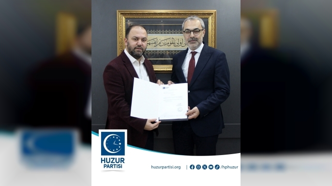 HUZUR PARTİSİ İSTANBUL İL BAŞKANLIĞINA MUSTAFA DÖNMEZ GETİRİLDİ