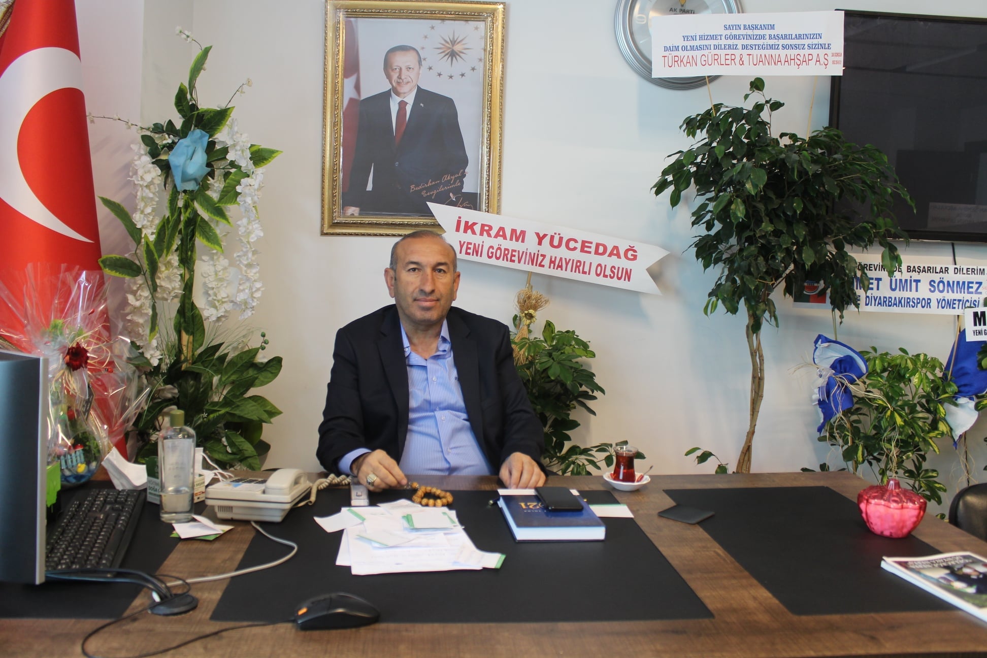 Başkan Akyoldan Yıldıray Arslan için başsağlığı mesajı