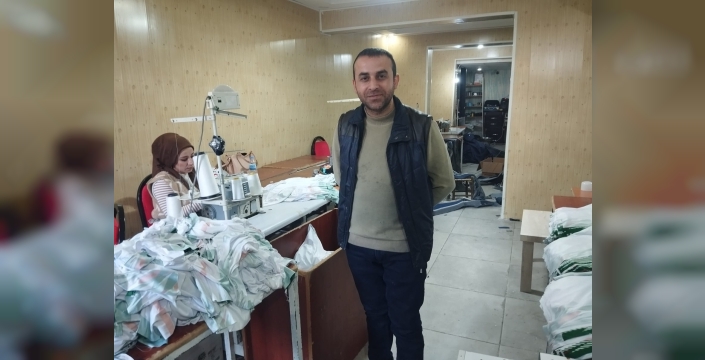 Diyarbakır’da 28 yıllık tekstil tecrübesi