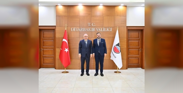 AK Parti Diyarbakır Gençlik Kolları Başkanı Enes Çimen’den Vali Zorluoğlu’na Ziyaret