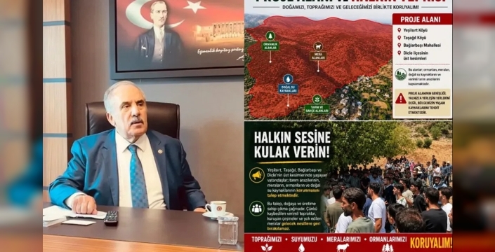 Ensarioğlu'ndan Dicle'deki GES Projesine İlişkin Açıklama