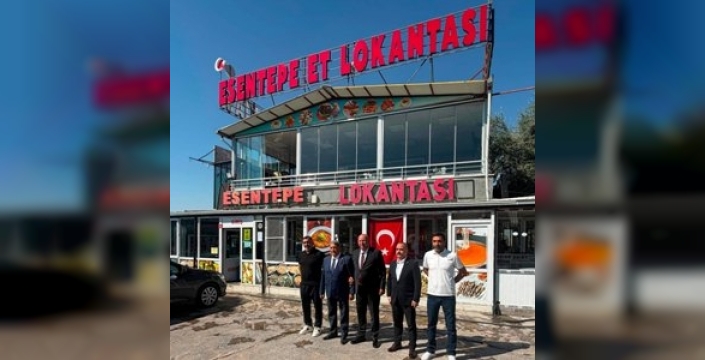 MHP Heyetinden Ergani'deki Esentepe Lokantası'na Ziyaret